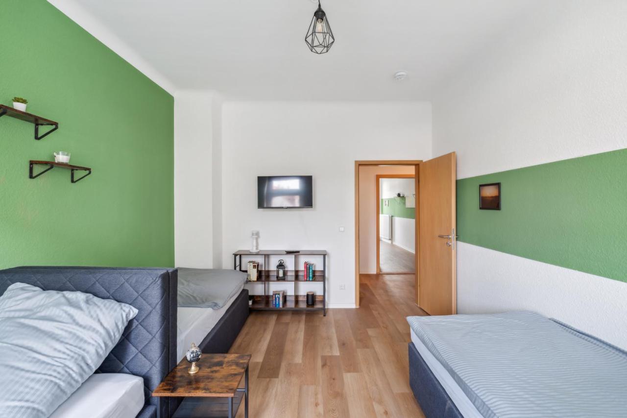 Salihomes/Max Apartment/5Pax/Modern Eingerichtet/Voll Ausgestattet Kueche Markranstaedt Luaran gambar